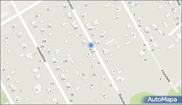 Żyrardów, Chocimska, 9a, mapa Żyrardów