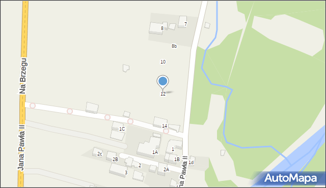 Bańska Niżna, Cieplice, 12, mapa Bańska Niżna