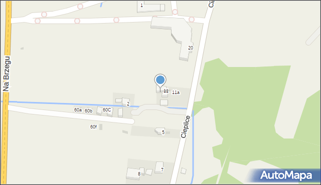 Bańska Niżna, Cieplice, 3, mapa Bańska Niżna