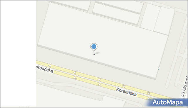 Biskupice Podgórne, Cicha, 1, mapa Biskupice Podgórne