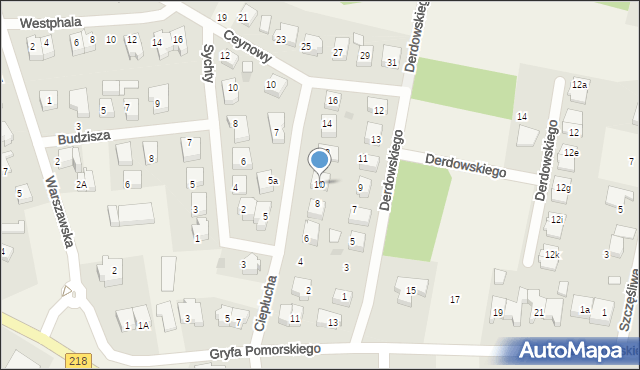 Bojano, Ciepłucha Feliksa, 10, mapa Bojano