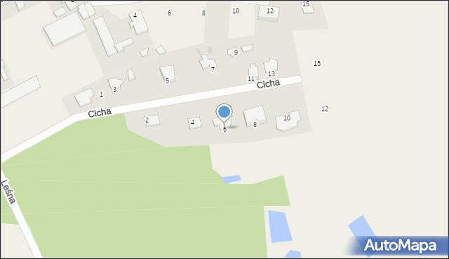 Bratian, Cicha, 6, mapa Bratian