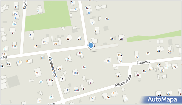 Brwinów, Ciechanowska, 18, mapa Brwinów