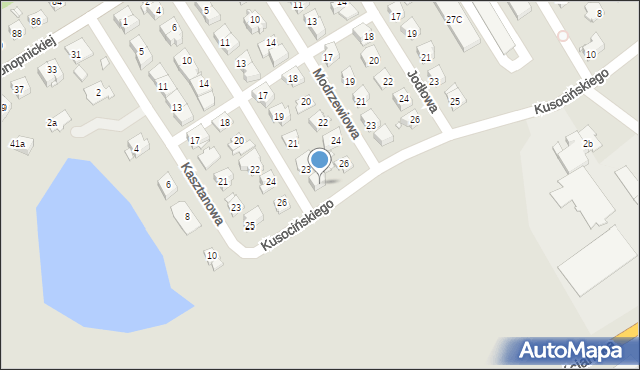 Brzeg, Cisowa, 25, mapa Brzeg