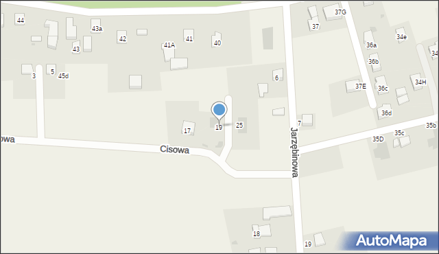 Chróstnik, Cisowa, 19, mapa Chróstnik