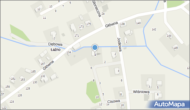 Chwałowice, Cisowa, 4, mapa Chwałowice