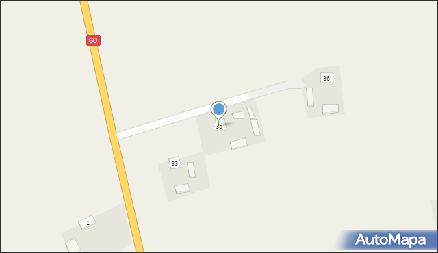 Ciachcin, Ciachcin, 35, mapa Ciachcin