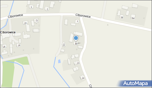 Ciborowice, Ciborowice, 30, mapa Ciborowice