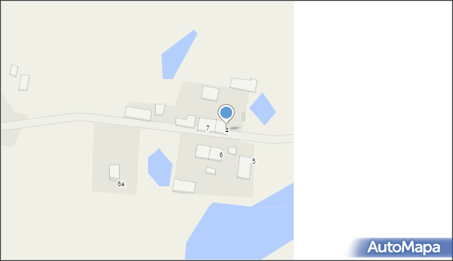 Cicha Wólka, Cicha Wólka, 4, mapa Cicha Wólka