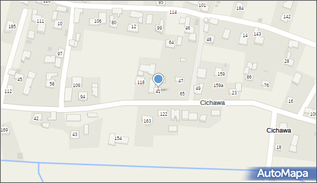 Cichawa, Cichawa, 41, mapa Cichawa