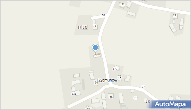 Cichawa, Cichawa, 75, mapa Cichawa