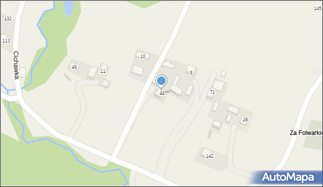 Cichawka, Cichawka, 44, mapa Cichawka