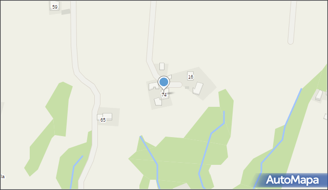 Cichawka, Cichawka, 74, mapa Cichawka