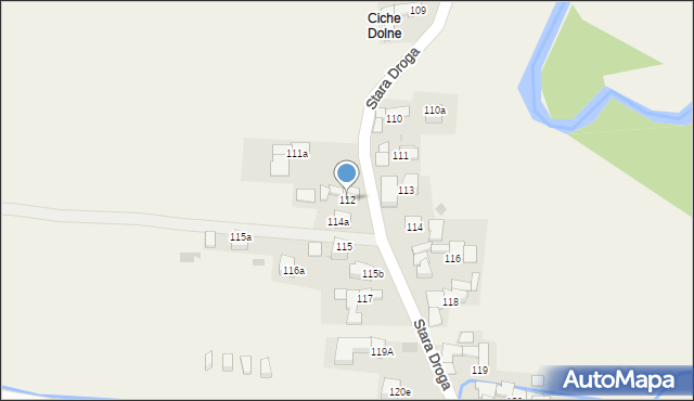 Ciche, Ciche, 112, mapa Ciche