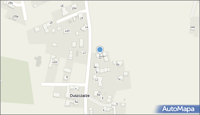 Ciche, Ciche, 12, mapa Ciche