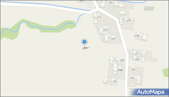 Ciche, Ciche, 128d, mapa Ciche