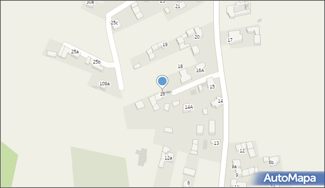 Ciche, Ciche, 16, mapa Ciche