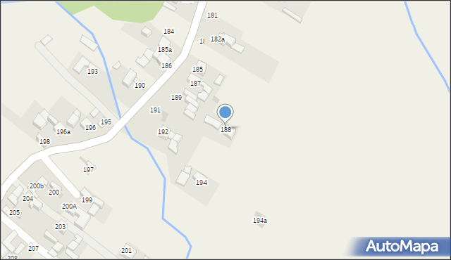 Ciche, Ciche, 188, mapa Ciche