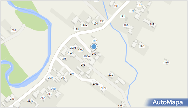 Ciche, Ciche, 199, mapa Ciche