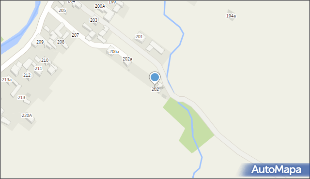 Ciche, Ciche, 202, mapa Ciche