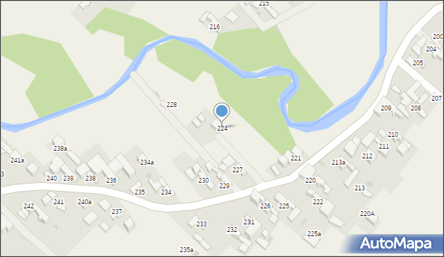 Ciche, Ciche, 224, mapa Ciche