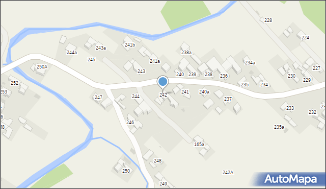 Ciche, Ciche, 242, mapa Ciche