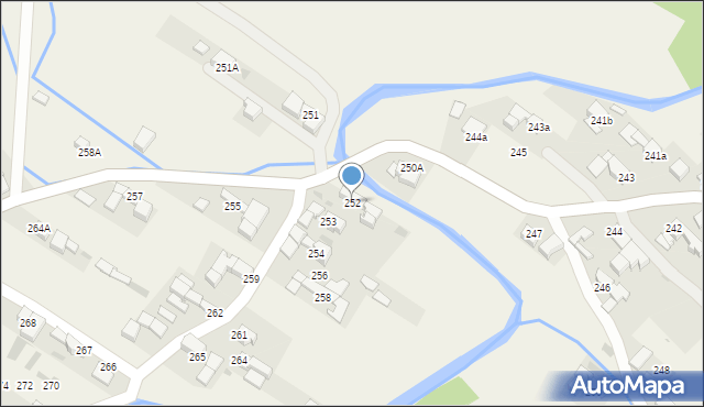 Ciche, Ciche, 252, mapa Ciche