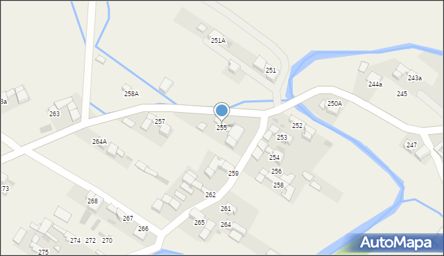 Ciche, Ciche, 255, mapa Ciche