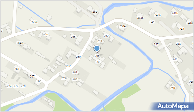 Ciche, Ciche, 256, mapa Ciche