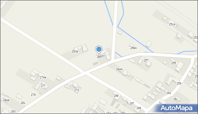 Ciche, Ciche, 263, mapa Ciche