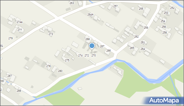 Ciche, Ciche, 271, mapa Ciche