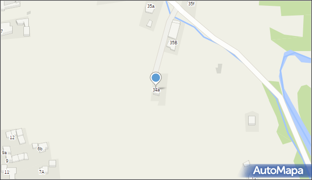 Ciche, Ciche, 34a, mapa Ciche
