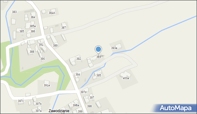 Ciche, Ciche, 393, mapa Ciche