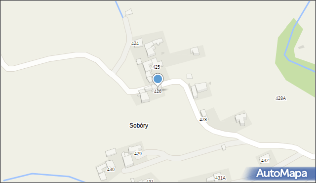 Ciche, Ciche, 426, mapa Ciche