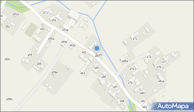 Ciche, Ciche, 463, mapa Ciche