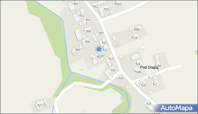 Ciche, Ciche, 512, mapa Ciche