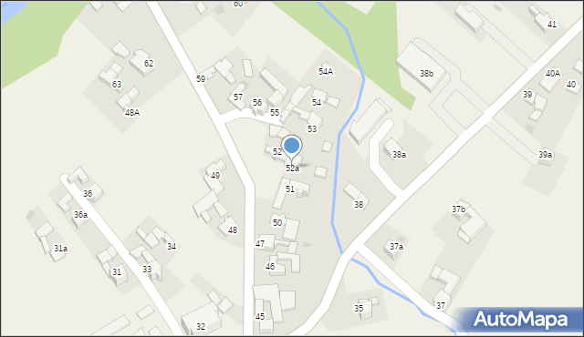 Ciche, Ciche, 52a, mapa Ciche