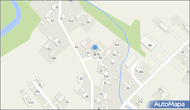 Ciche, Ciche, 56, mapa Ciche