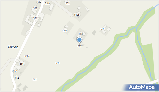 Ciche, Ciche, 567, mapa Ciche