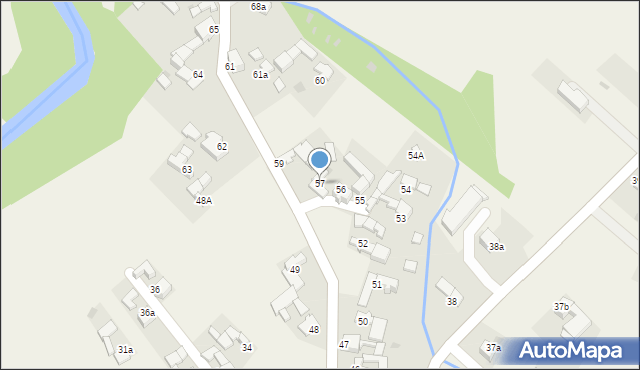 Ciche, Ciche, 57, mapa Ciche