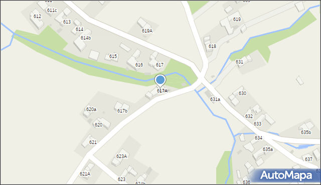 Ciche, Ciche, 627a, mapa Ciche