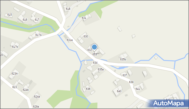 Ciche, Ciche, 633, mapa Ciche