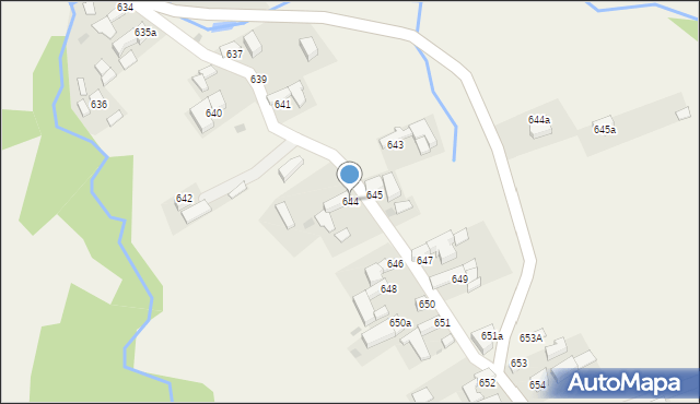 Ciche, Ciche, 644, mapa Ciche