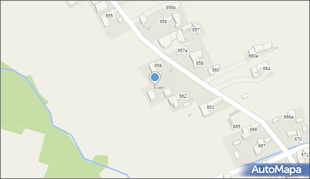 Ciche, Ciche, 659a, mapa Ciche