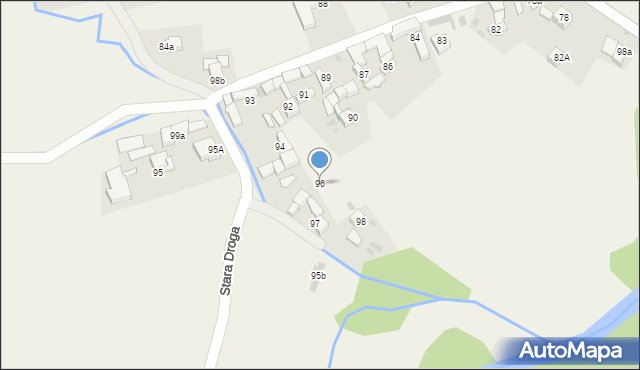 Ciche, Ciche, 96, mapa Ciche