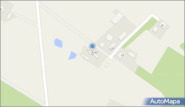 Ciche, Ciche, 11, mapa Ciche