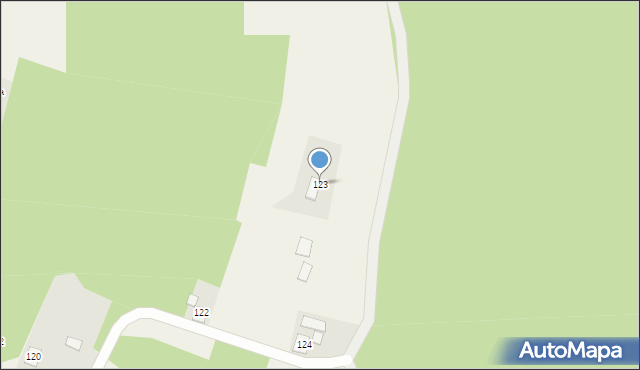 Ciche, Ciche, 123, mapa Ciche