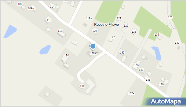 Ciche, Ciche, 126a, mapa Ciche