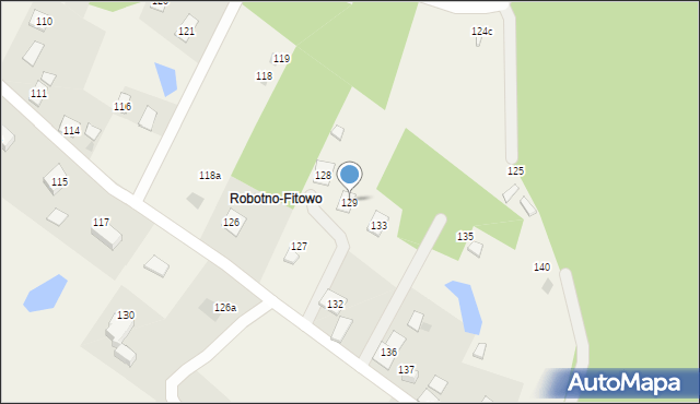 Ciche, Ciche, 129, mapa Ciche