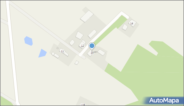 Ciche, Ciche, 13, mapa Ciche